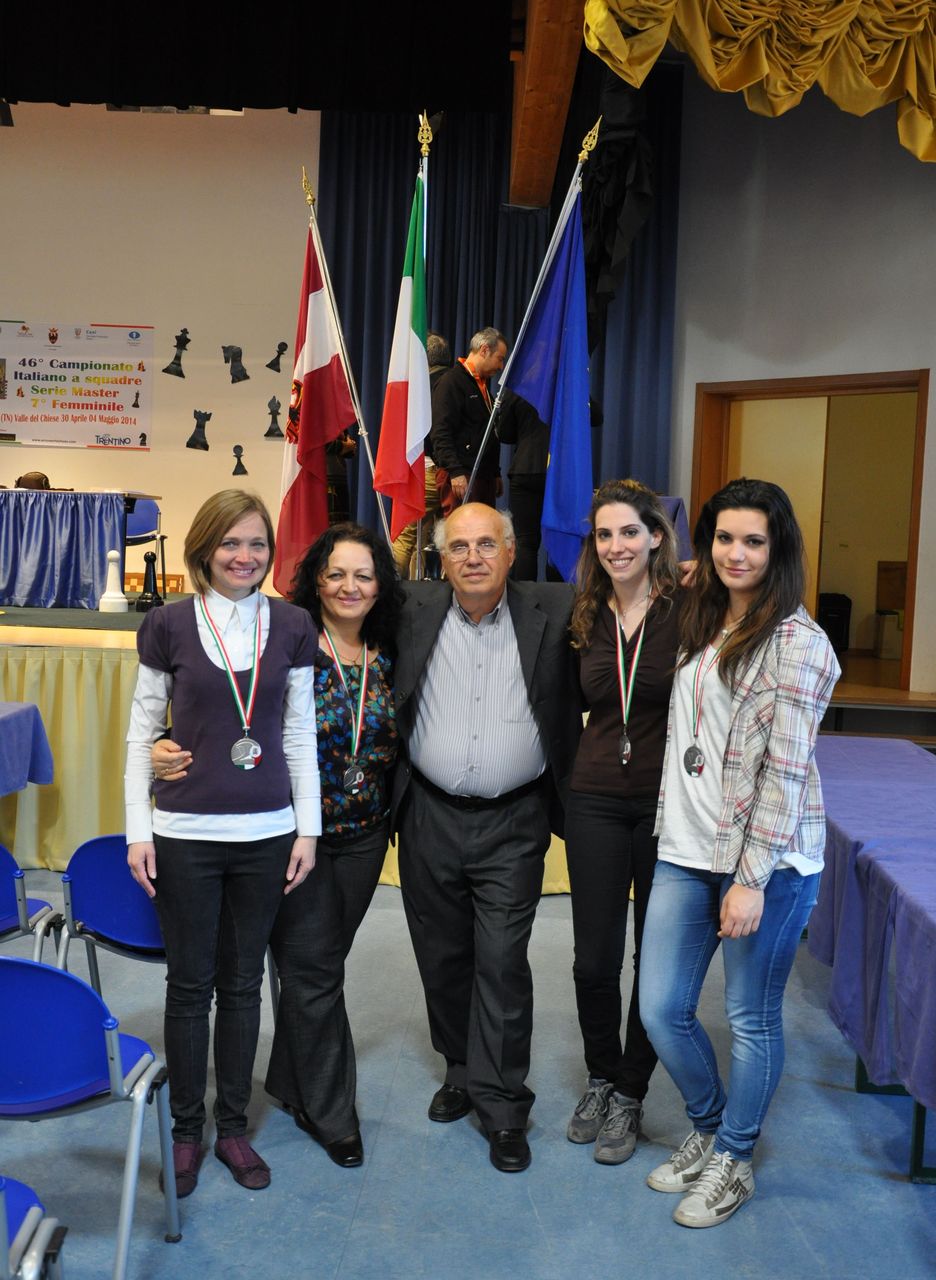 scacchisti squadra femminile