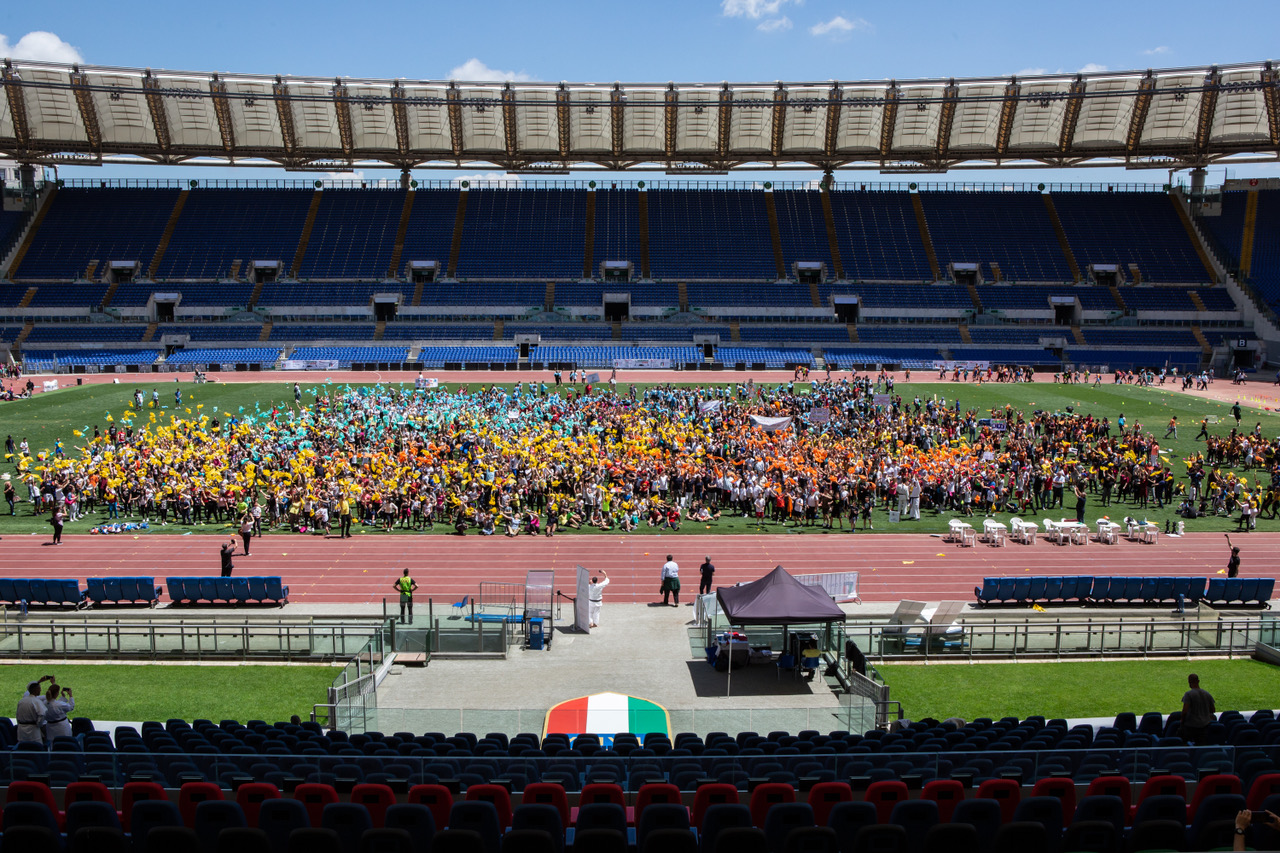 Emozione Olimpico finale