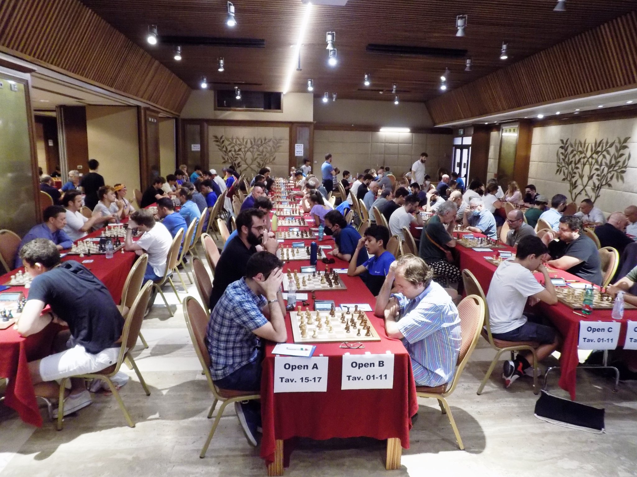 sala torneo Arrocco